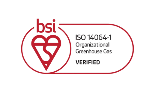 Certified for GHG Emissions Reporting (ISO 14064-1)